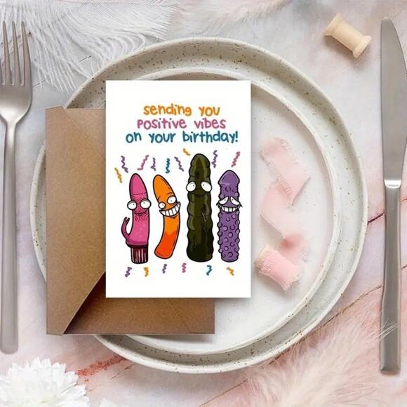 Birthday Card, Adult - 5" x 7" - Picture 4 of 5